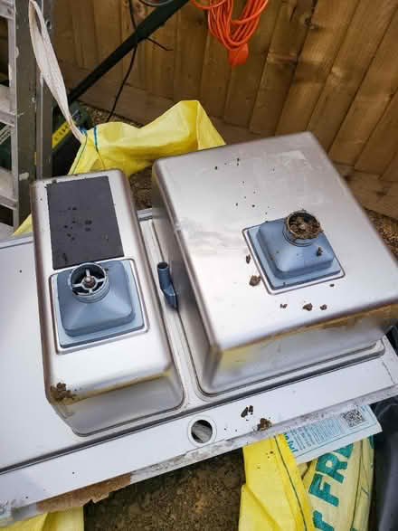 Photo of free left hand drainer sink and a half (shackleton village CV37) #3
