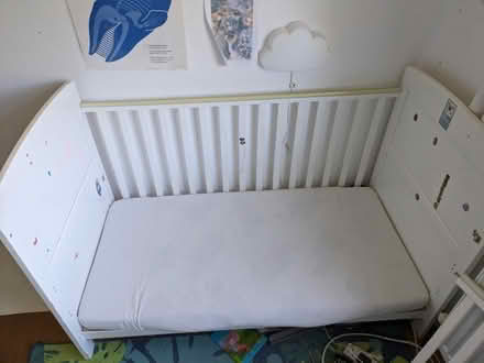 Photo of free Cot bed with removable side (Brockley SE14) #1