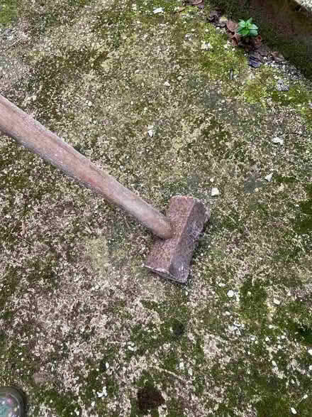 Photo of free wheelbarrow and sledge hammer (Newbiggin CA11) #4