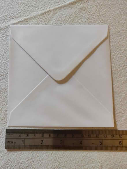 Photo of free Plain white square envelopes (CB2) #1