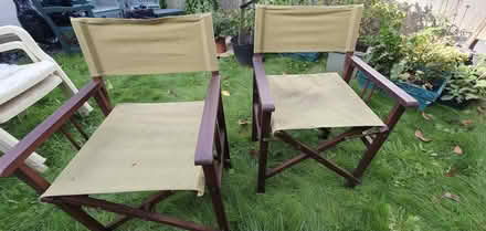 Photo of free Canvas folding director chairs (TA1) #1