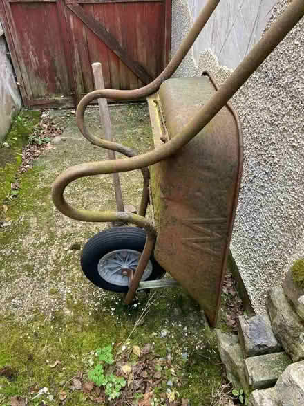 Photo of free wheelbarrow and sledge hammer (Newbiggin CA11) #2