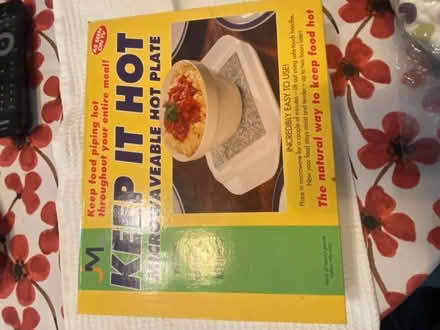Photo of free Microwave hot plate (Kenley CR8) #1