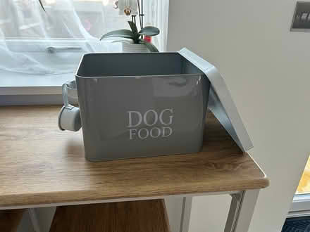 Photo of free Metal dog food box with scoop (Technology Drive CV21) #2