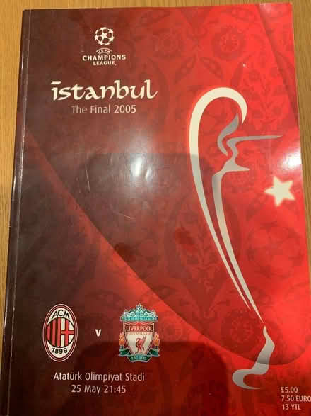 Photo of free Istanbul 2005 Football Catalogue (Cheadle Hulme SK8) #1