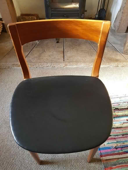 Photo of free 4 x 60s style dining chairs (Bonsall DE4) #3