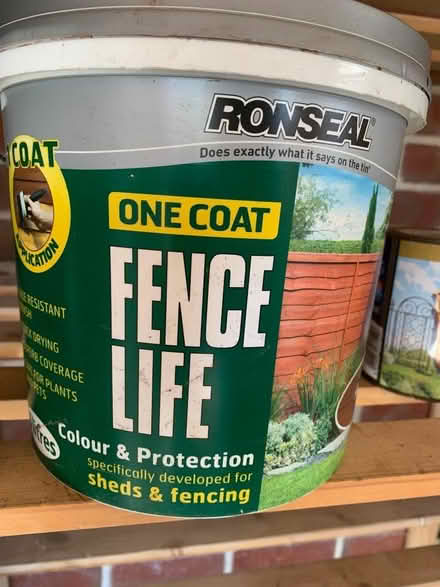 Photo of free One coat fence life (Colchester CO1) #1
