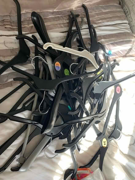 Photo of free Random bunch of hangers (Croxley Green WD3) #1