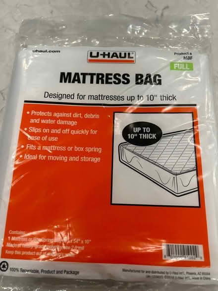 Photo of free Mattress Bag Full (Kentlands in Gaithersburg) #1