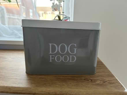 Photo of free Metal dog food box with scoop (Technology Drive CV21) #1
