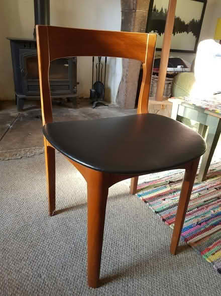 Photo of free 4 x 60s style dining chairs (Bonsall DE4) #1