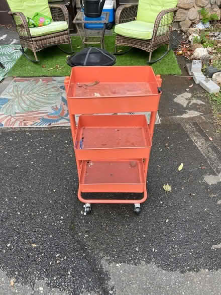 Photo of free Wheeled cart (102 n Washington Ave hartsd) #2