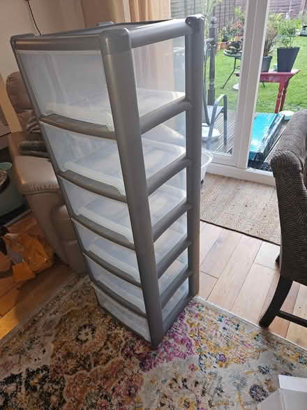 Photo of free Tall Plastic Storage Drawers (Earlswood RH1) #1