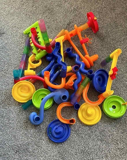 Photo of free Marble run + 3 x marbles (East Dulwich) #1