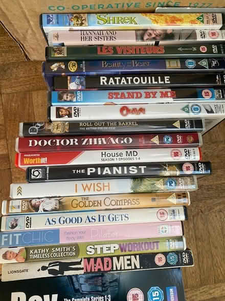 Photo of free Large number of DVDs (Wellacre Technology College M41) #1