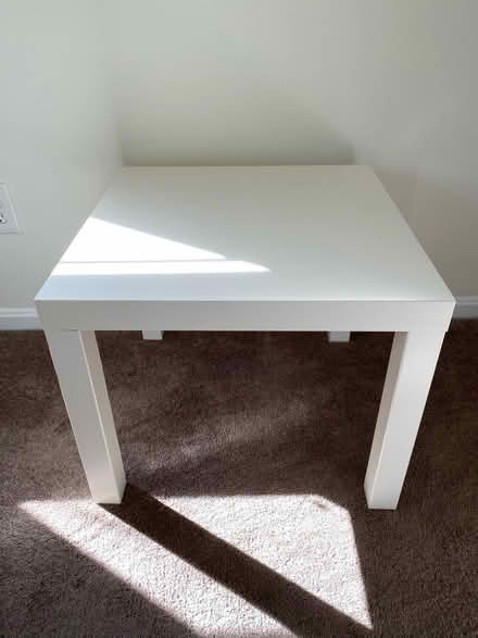 Photo of free White IKEA LACK side table (Cabin John near Bethesda) #1