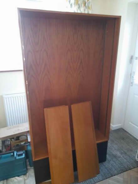 Photo of free Sturdy bookcase with 4 shelves (Brundall) #1