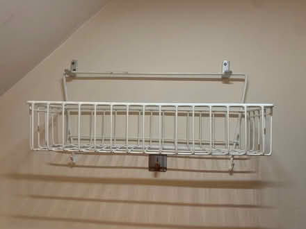 Photo of free Wall basket with hooks (HD9 Honley) #1