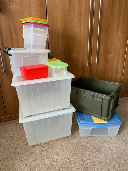 Photo of free Plastic boxes (Derby DE24) #1