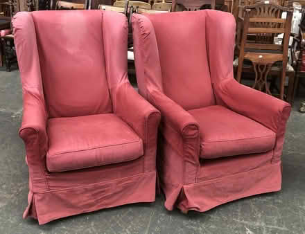 Photo of free Wingback fireside chairs (Swyre) #1