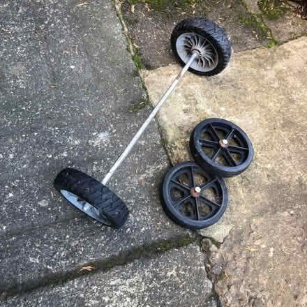 Photo of free Trolley wheels ( go-Kart?) (Wolsingham DL13) #2