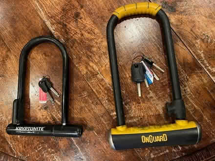 Photo of free Bike locks (Golden Triangle NR2) #1