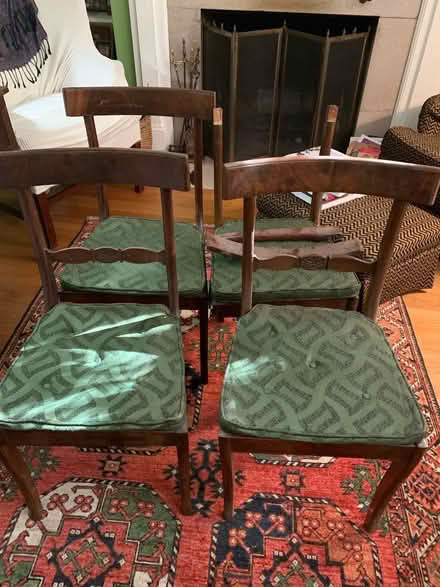 Photo of free Four dining chairs (North Cleveland Park) #1