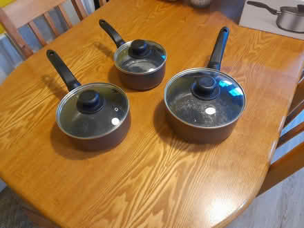 Photo of free 3 saucepans (Yeovil) #2