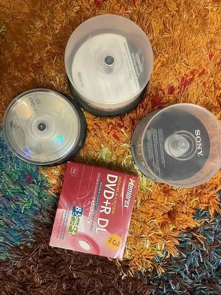 Photo of free Dozens of DVD+R and DVD+RW disks (Katonah, NY) #1