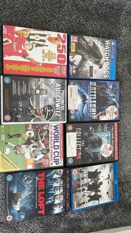 Photo of free DVDs/ Game/ Blue Ray (L37) #1