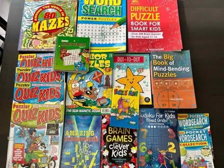 Photo of free Bundle of Puzzle Books (KT4) #1