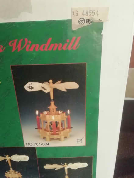 Photo of free Wooden Christmas windmill (Belper DE56) #1