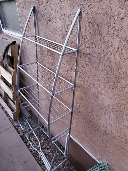 Photo of free Bathroom shelving unit (NE Carlisle and Indian School) #1