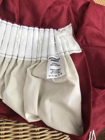 Photo of free Lined Curtains Reddish Brown (Densole Kent) #3