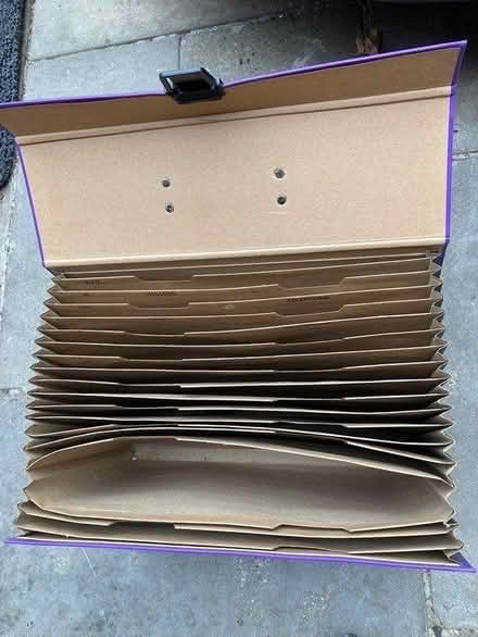 Photo of free Concertina File box (Brightwell OX10) #1