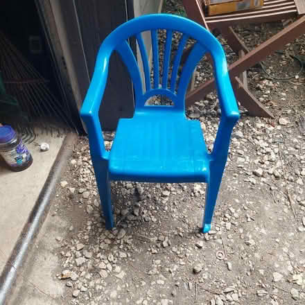 Photo of free Plastic child chair (Oswego il) #1