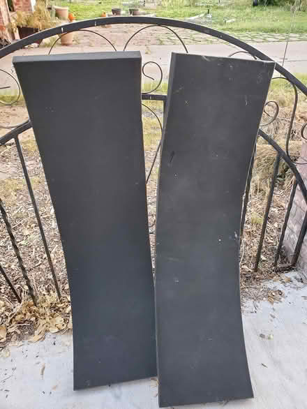 Photo of free 2 pieces of black foam (NE Carlisle and Indian School) #1