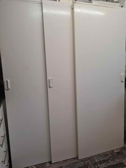 Photo of free 3 sliding wardrobe doors & track (CT12) #1