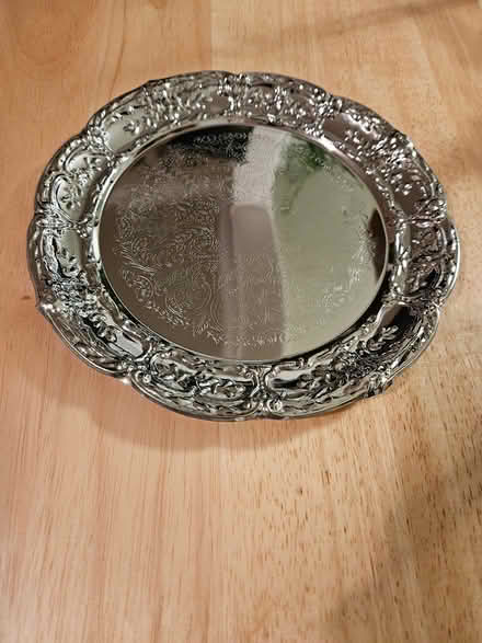 Photo of free Silver Metal Plate (Yonge & Elgin Mills) #1