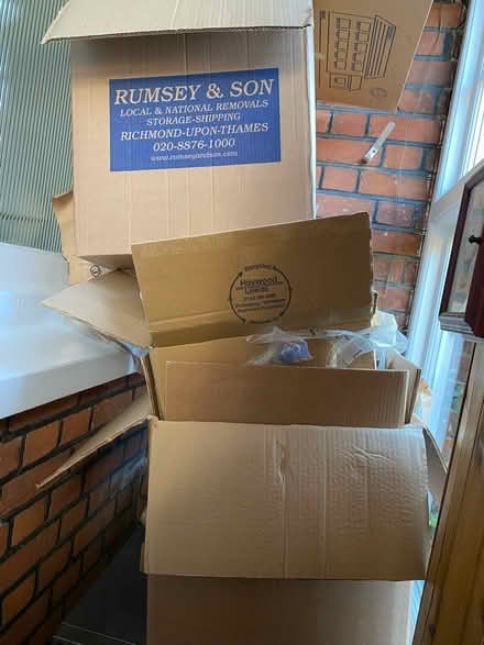 Photo of free Various boxes (SW13) #1