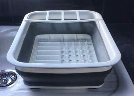 Photo of free Collapsible plastic dish drainer (Great Sankey WA5) #2