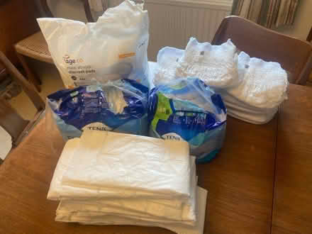 Photo of free Tena Pants and bed protectors (Frieth RG9) #2