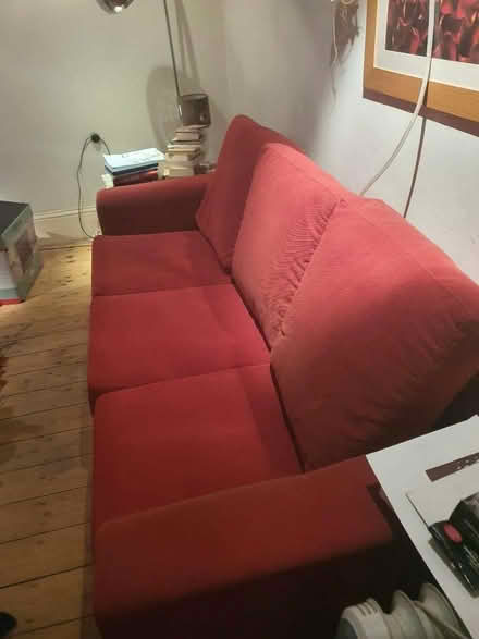 Photo of free 3 seater sofa (Newbiggin on Lune CA17) #4