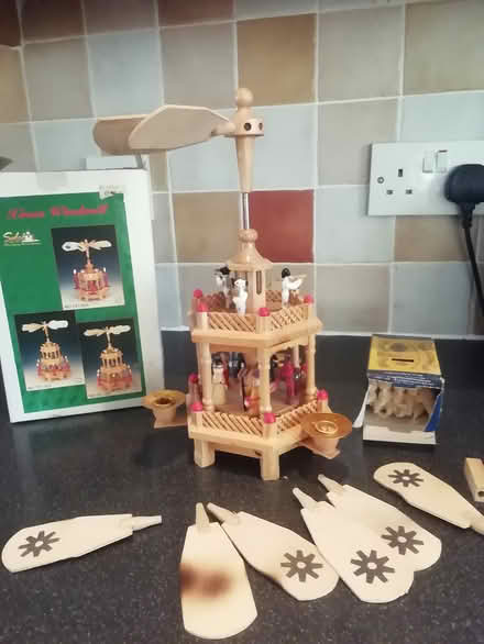 Photo of free Wooden Christmas windmill (Belper DE56) #3