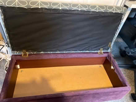 Photo of free DIY Orla Kiely ottoman (Woodlesford, LS26) #3