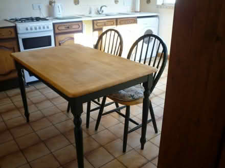 Photo of free Kitchen table and chairs (New Costessey NR5) #3