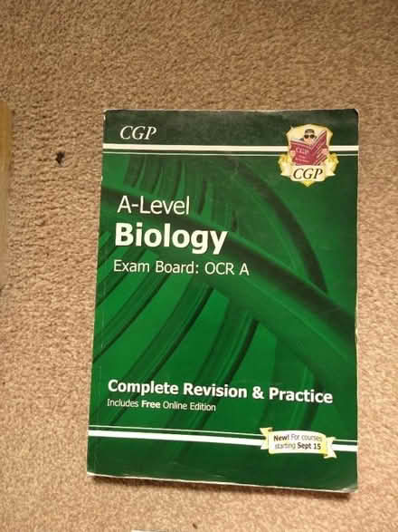 Photo of free A-Level Biology (Sands HP12) #1