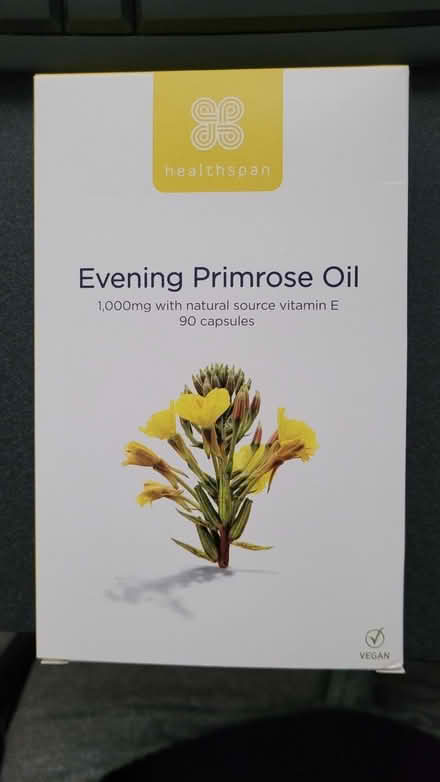 Photo of free Evening Primrose capsules x60 (Hornchurch RM12) #1