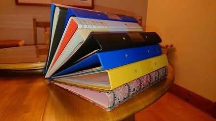 Photo of free ring binders (Juniper Green EH13) #1