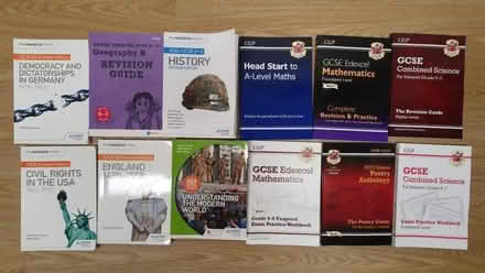 Photo of free GCSE/AS/A-Level revision books (Marishes YO17) #1